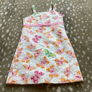 Lilly Pulitzer Eyelet Butterfly Dress